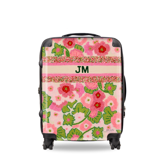 The Juliana Flower Garden Beaded Luggage