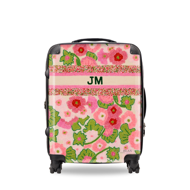 The Juliana Flower Garden Beaded Luggage