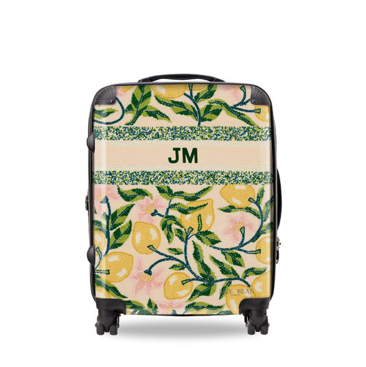 The Juliana Citron Beaded Luggage