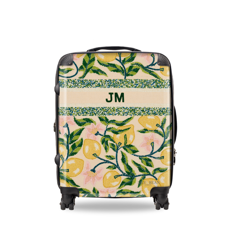 The Juliana Citron Beaded Luggage