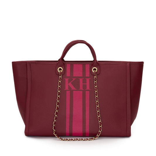 Lily and Bean Athene Tote - Burgundy