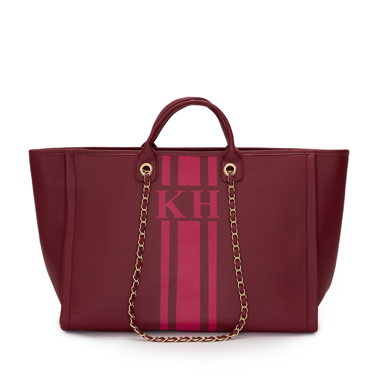 Lily and Bean Athene Tote - Burgundy