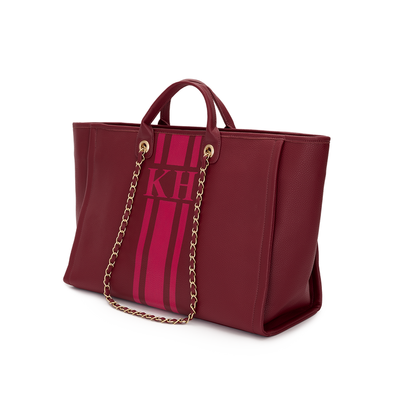 Lily and Bean Athene Tote - Burgundy