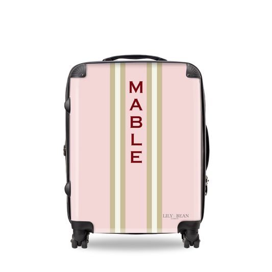 The Junior Maverick Luggage in Pink