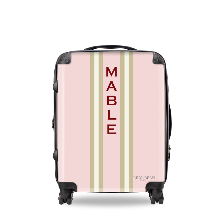 The Junior Maverick Luggage in Pink