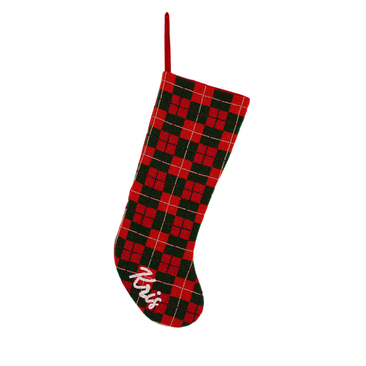 Tartan Christmas Stocking