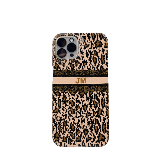 Leopard Beaded Phone Case