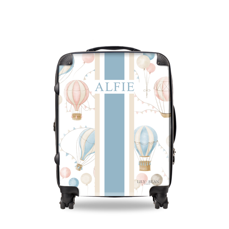 The Air Balloon Blue Luggage