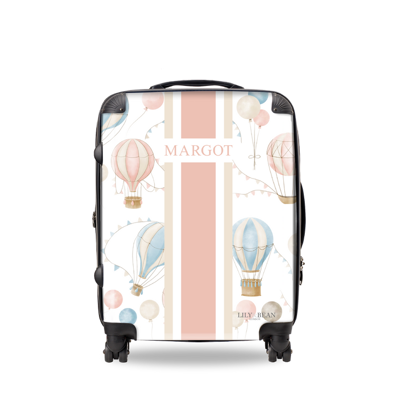 The Air Balloon Pale Pink Luggage