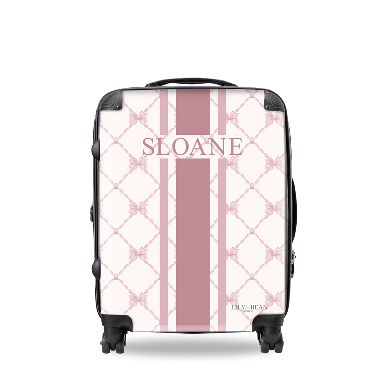 The Pink Bow Luggage