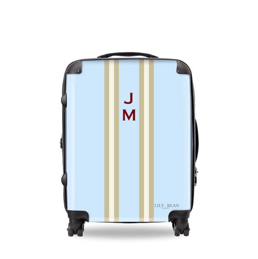 The Junior Maverick Luggage in Baby Blue