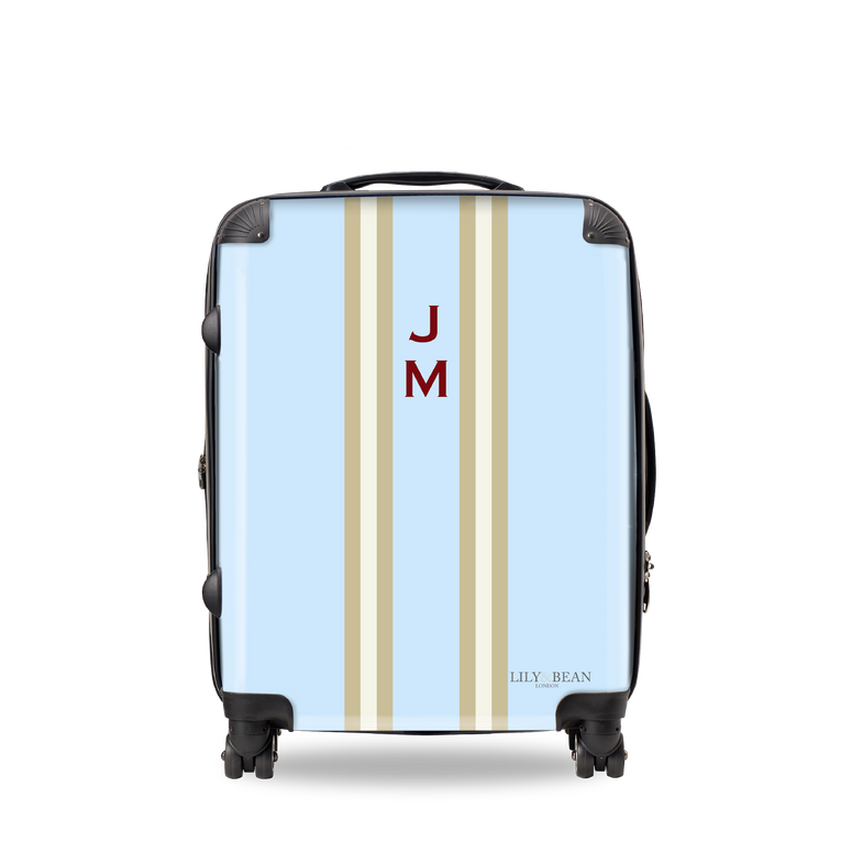 The Junior Maverick Luggage in Baby Blue