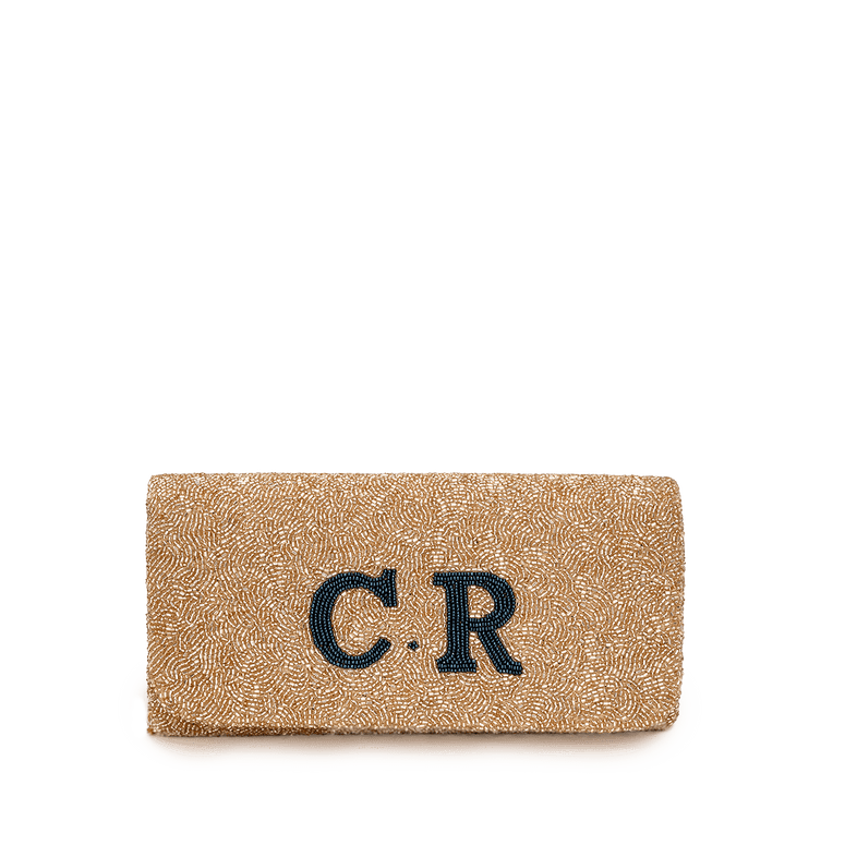 Bespoke Beaded Clutch Bag_bags