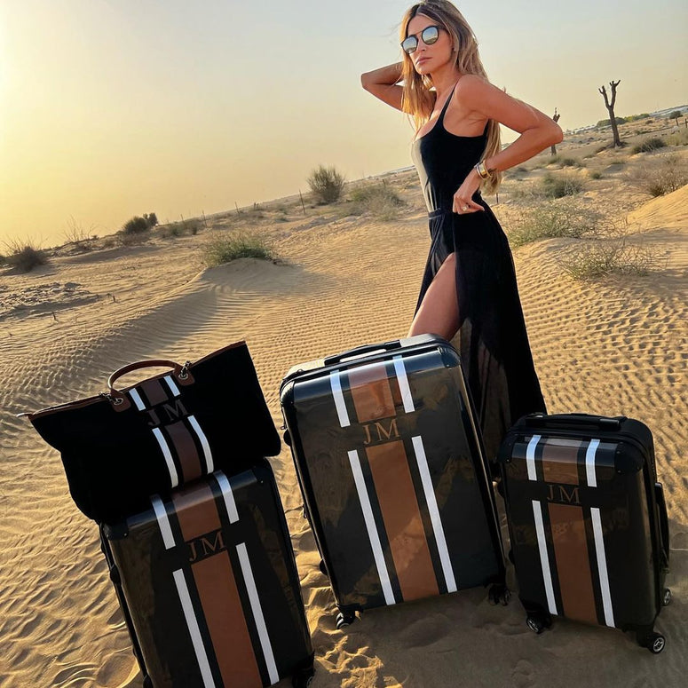 Black & Tan Luggage_bags