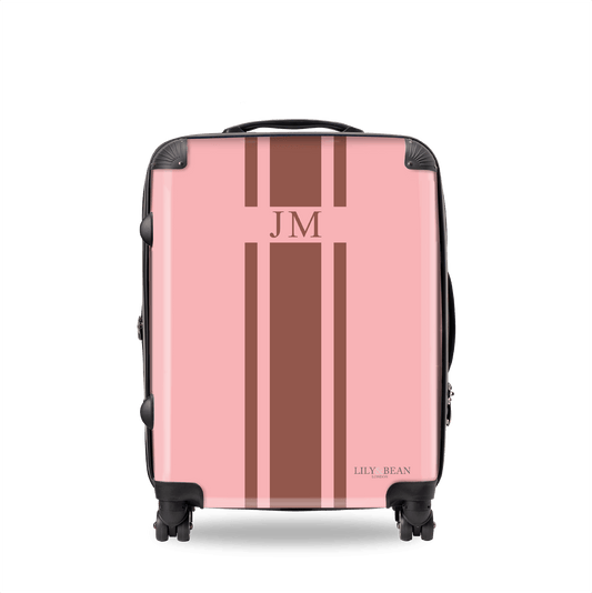 Blush Pink Hardshell Luggage_