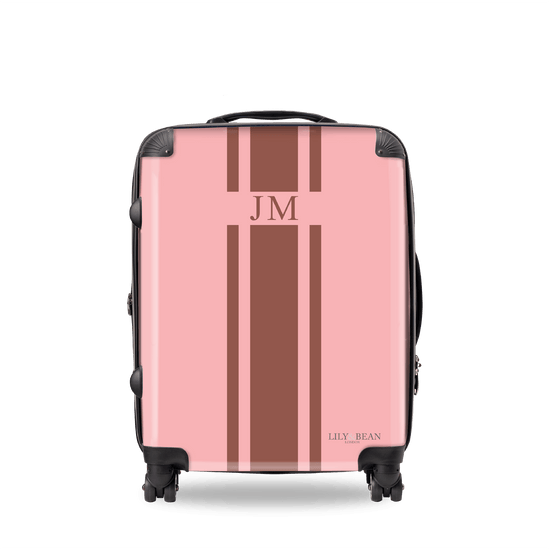 Blush Pink Hardshell Luggage_