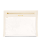 Clear Travel Pouch - Ivory_