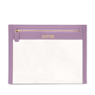 Clear Travel Pouch - Lilac_