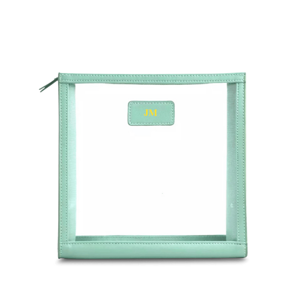 Clear Wash Bag - Mint Green_