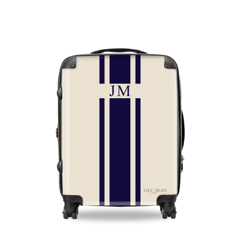 Cream Hardshell Luggage_bags