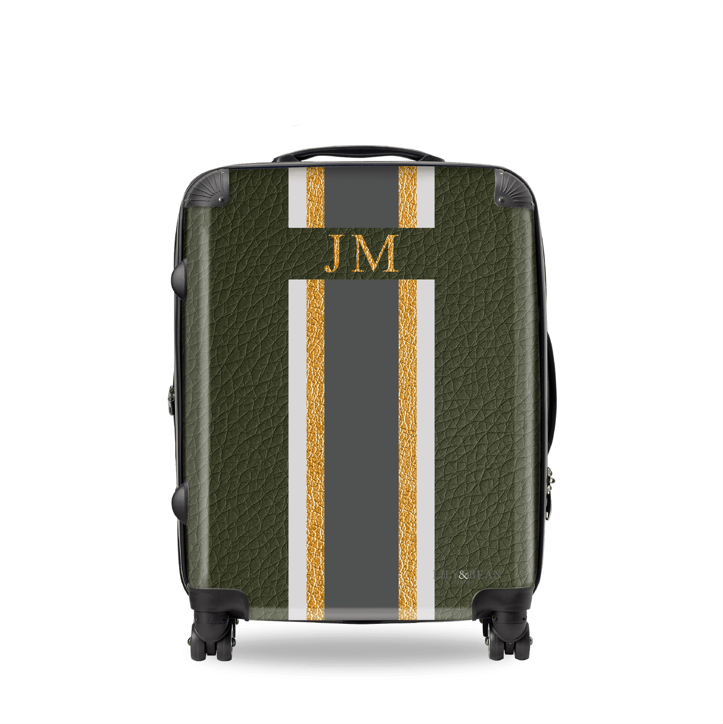 Egerton Hardshell Suitcase - Army Green