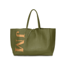 Egerton Shopper (Initials only) - Army Green_