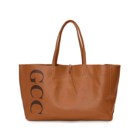 Egerton Shopper - Tan & Brown_