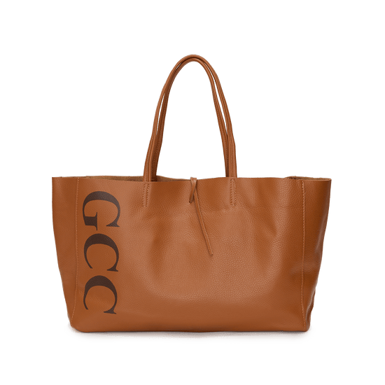 Egerton Shopper - Tan & Brown_