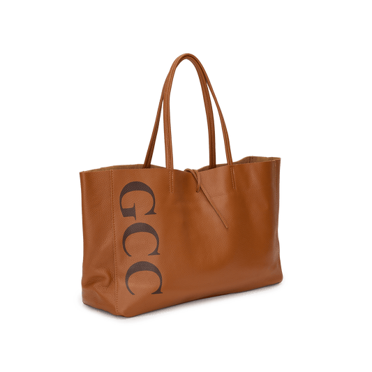 Egerton Shopper - Tan & Brown_