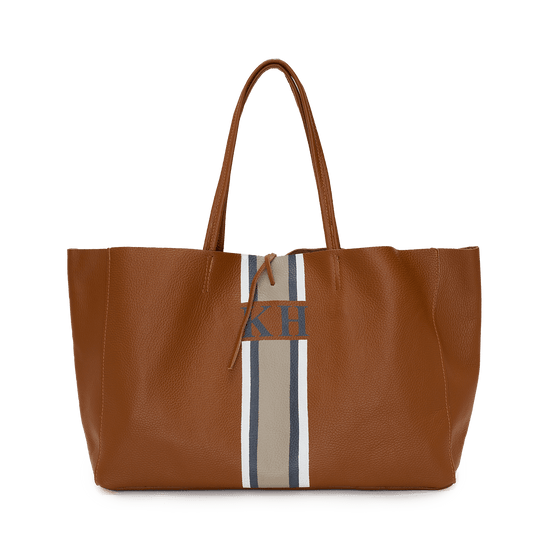 Egerton Shopper - Tan - Design Your Own_