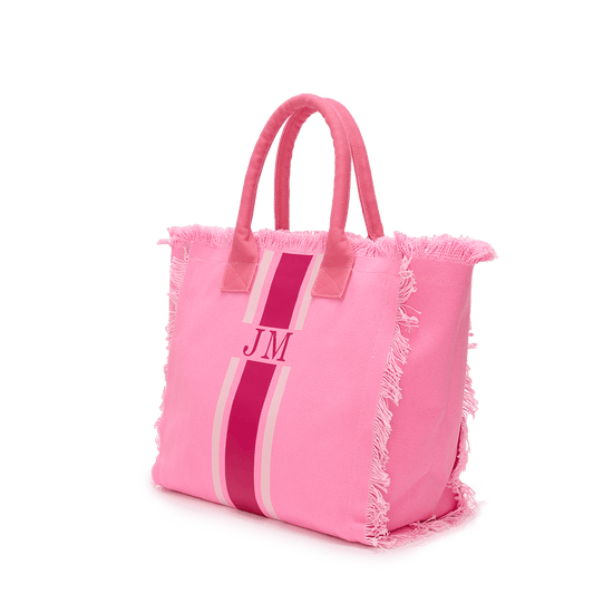 Fringe Tote - All The Pinks_