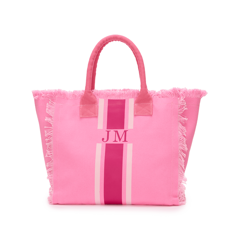 Fringe Tote - All The Pinks_