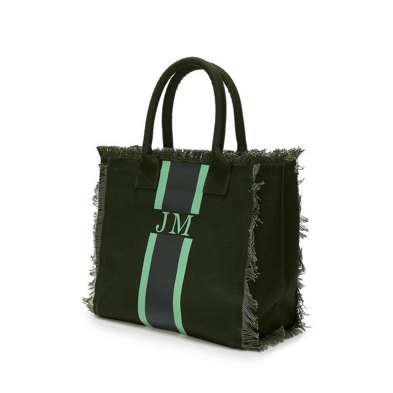 Fringe Tote - Army Green_