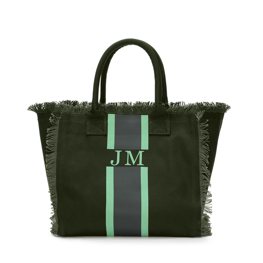 Fringe Tote - Army Green_