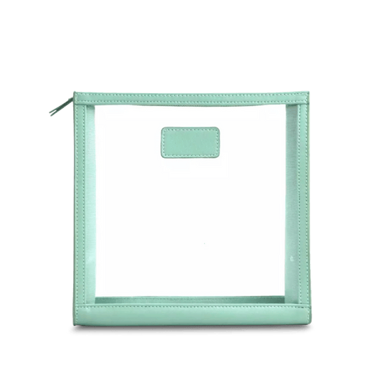 L&B Clear Wash Bag - Mint Green_bags