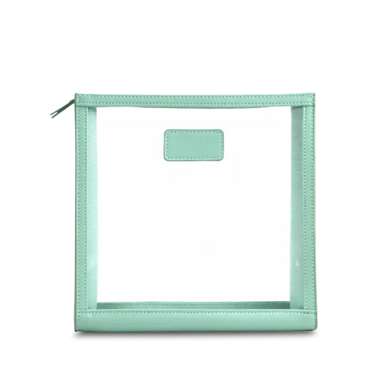 L&B Clear Wash Bag - Mint Green_bags