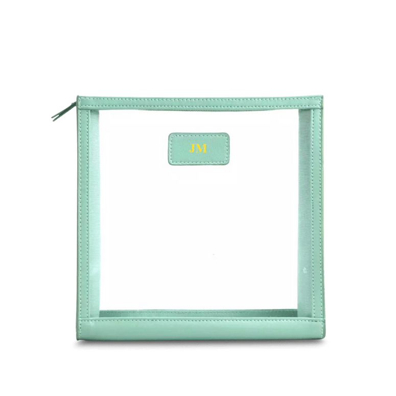 L&B Clear Wash Bag - Mint Green_bags