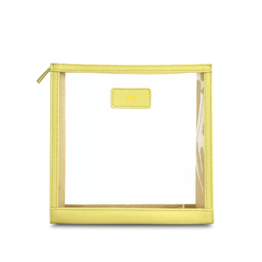 L&B Clear Wash Bag - Yellow_bags