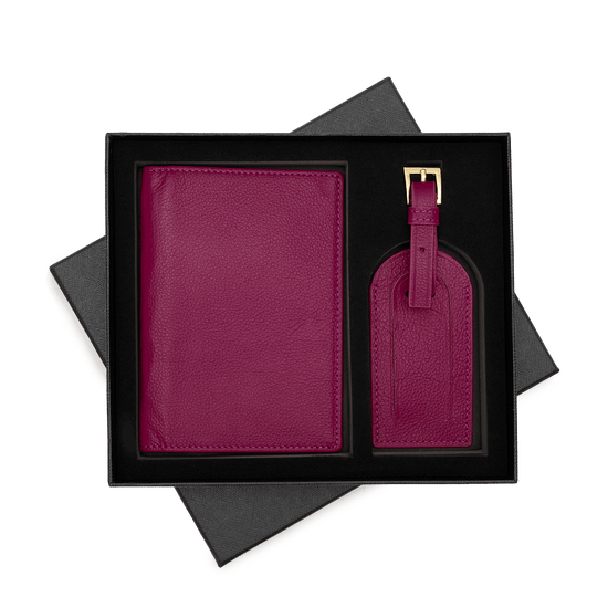 L&B Passport Cover Bordeaux_bags