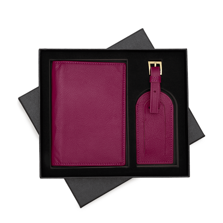 L&B Passport Cover Bordeaux_bags