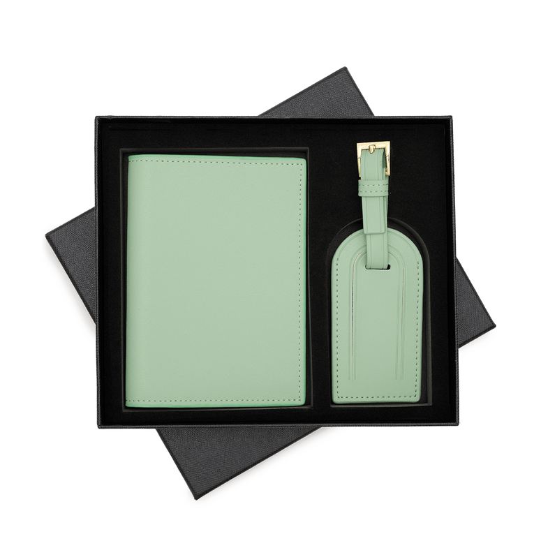 L&B Passport Cover Mint Green_bags