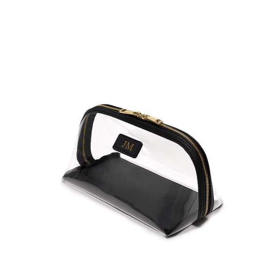 L&B - Transparent Makeup Holder - Black_bags