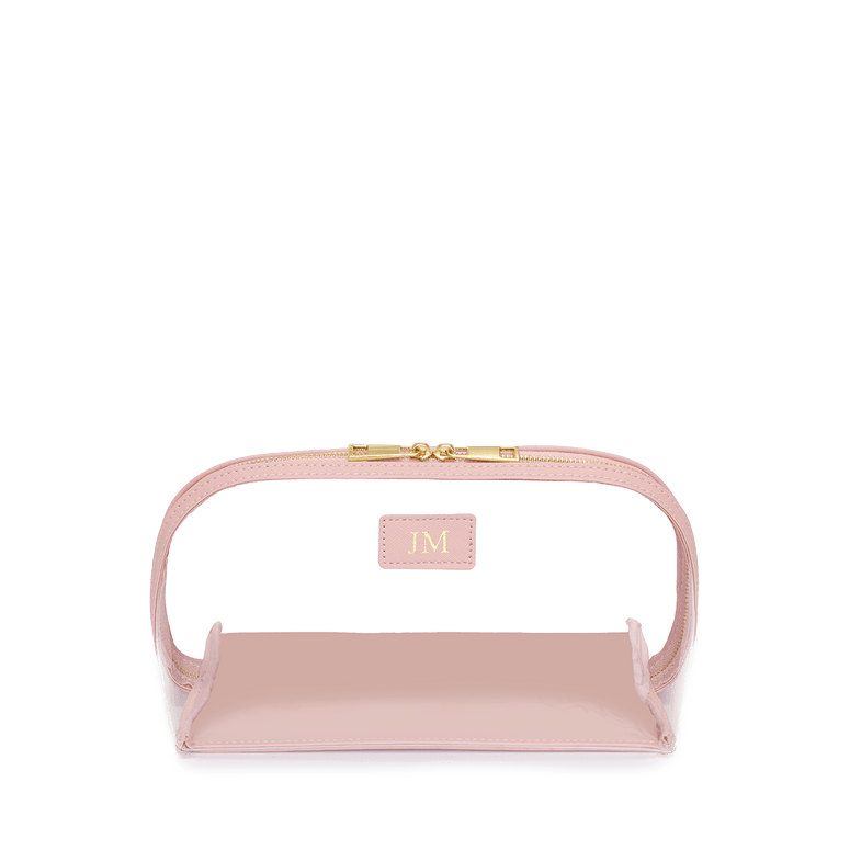 L&B - Transparent Makeup Holder - Bubblegum Pink_bags