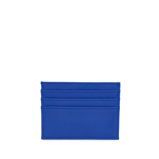 Leather Card Holder - Lightning Blue_