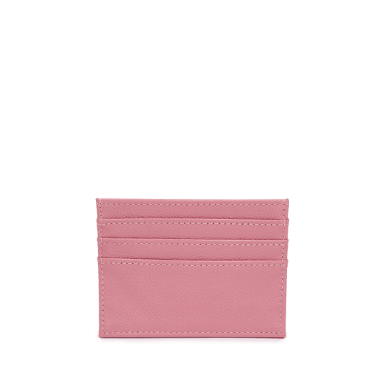 Leather Card Holder - Pale Pink_