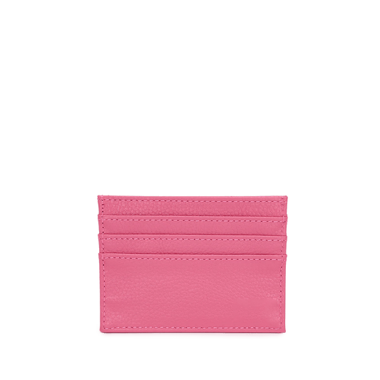 Leather Card Holder - Rose Pink_