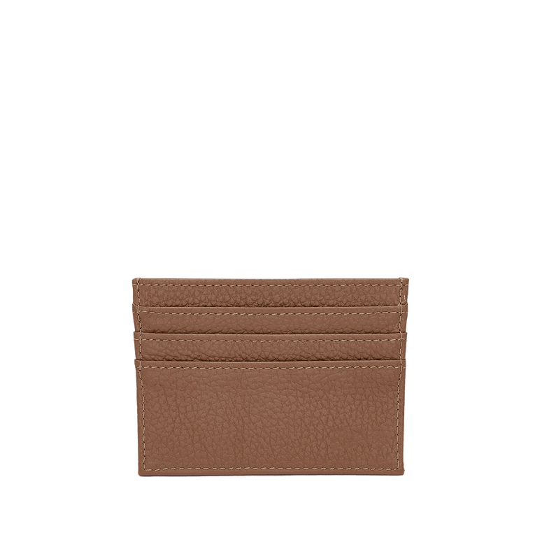 Leather Card Holder - Tan_