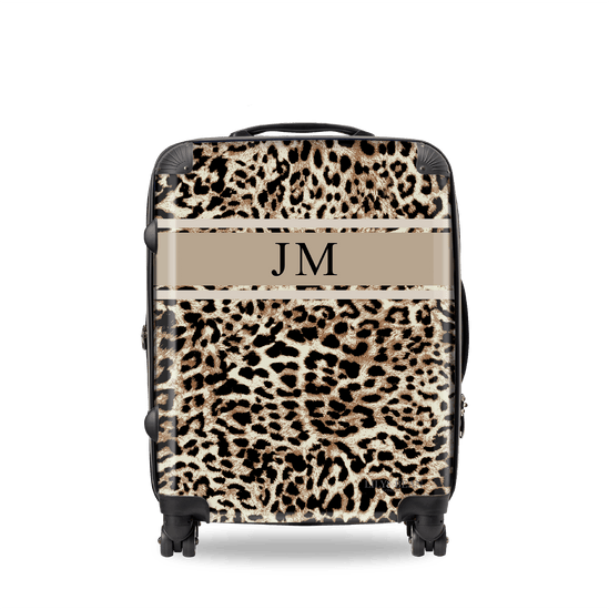 Leopard Print Hardshell Luggage_bags