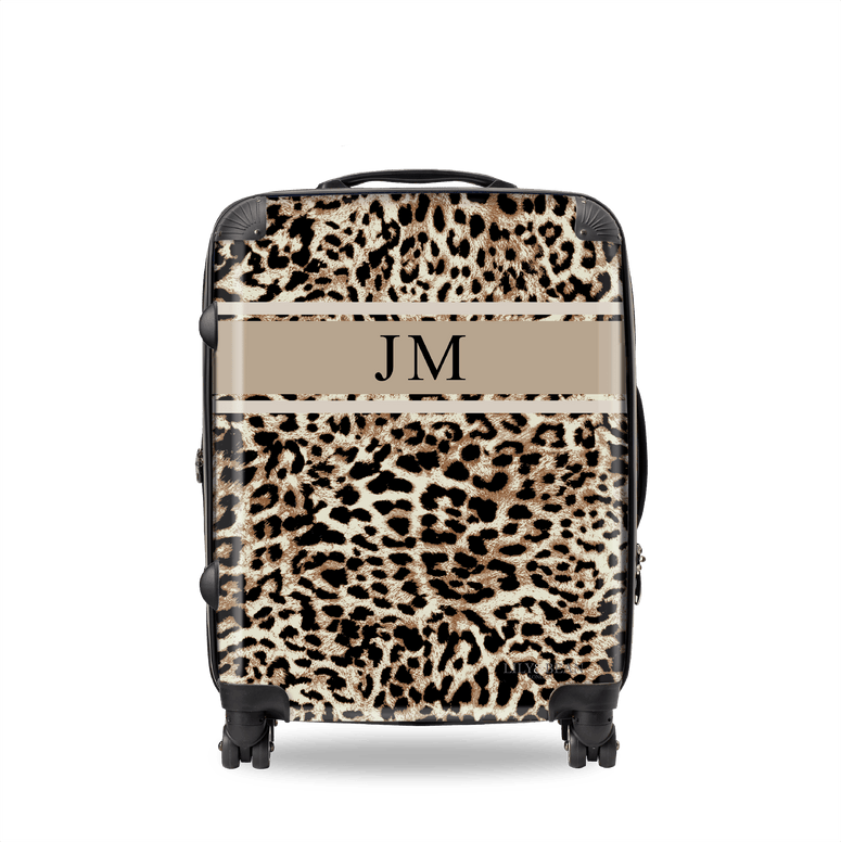 Leopard Print Hardshell Luggage_bags