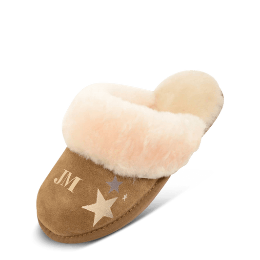 Lily & Bean Cosy Sheepskin Slippers - Starry_bags